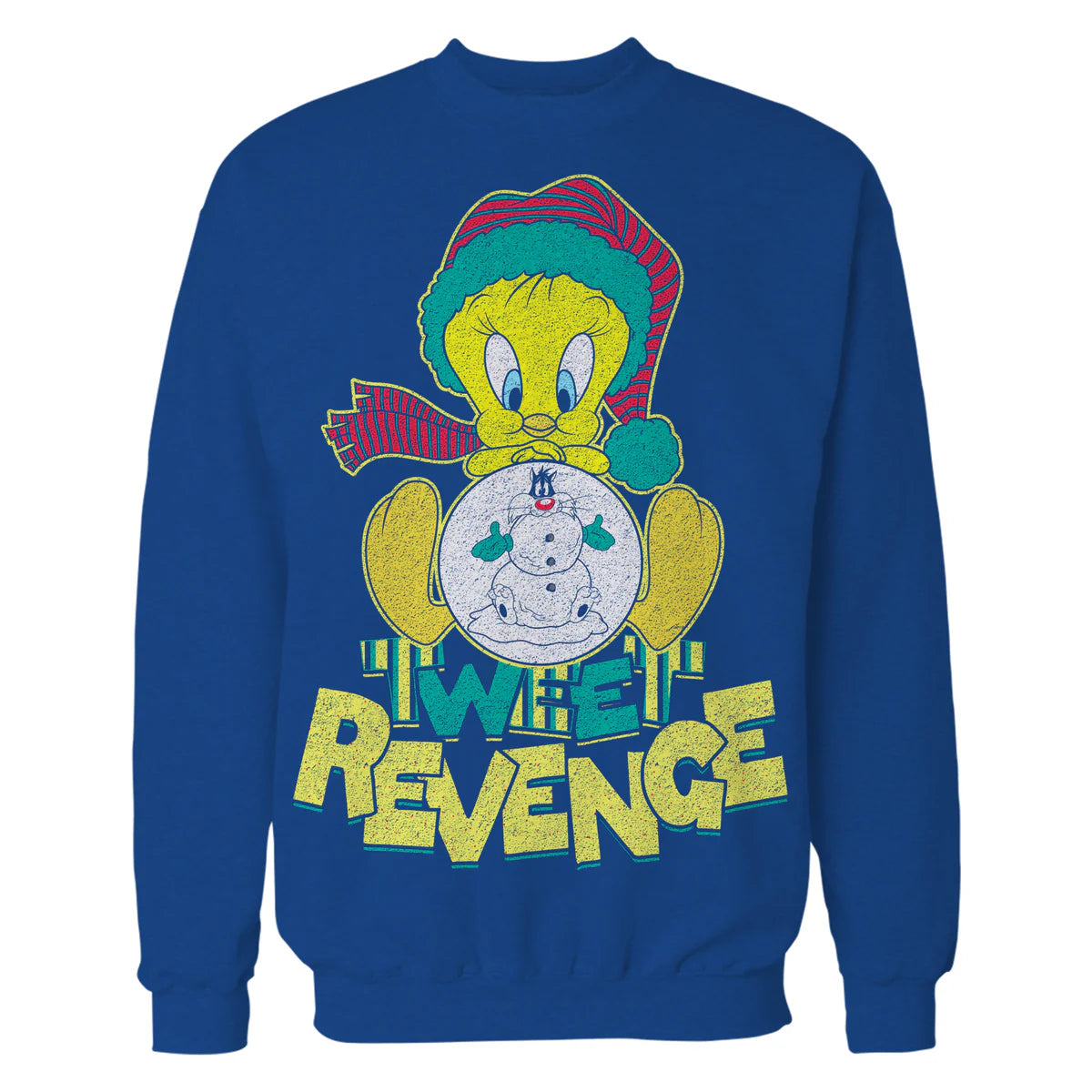 Looney Tunes Tweety Pie Xmas Revenge Official Sweatshirt