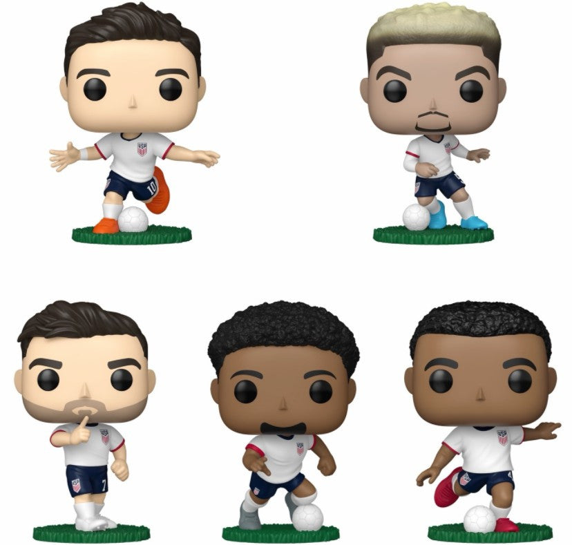 Pop! Soccer Set 5 USMNT 2026 World Cup