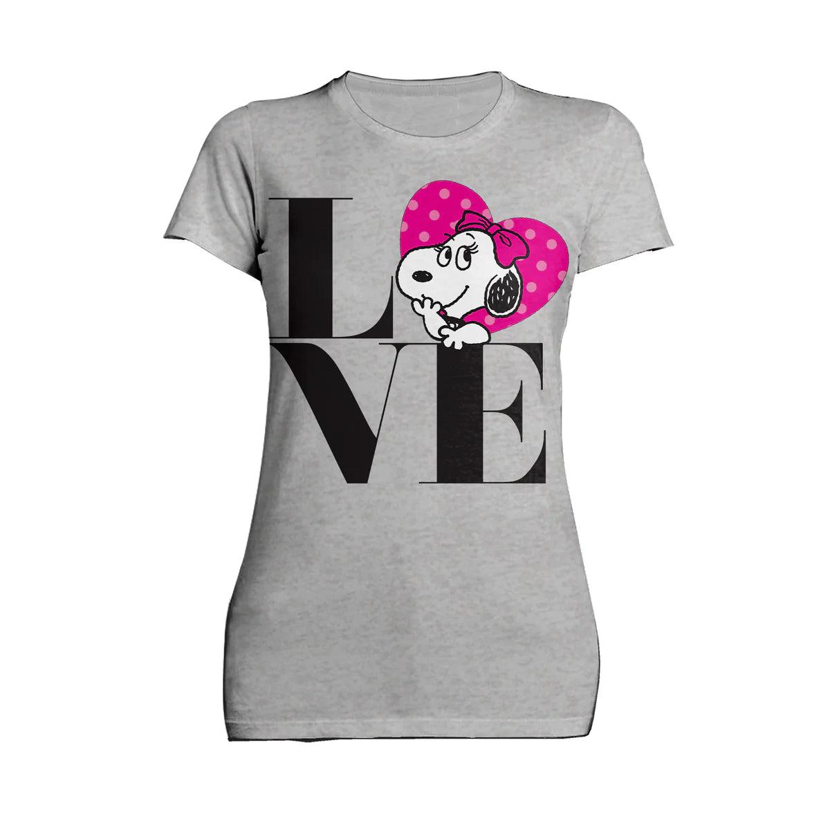 Peanuts Belle Love Official Women's T-shirt