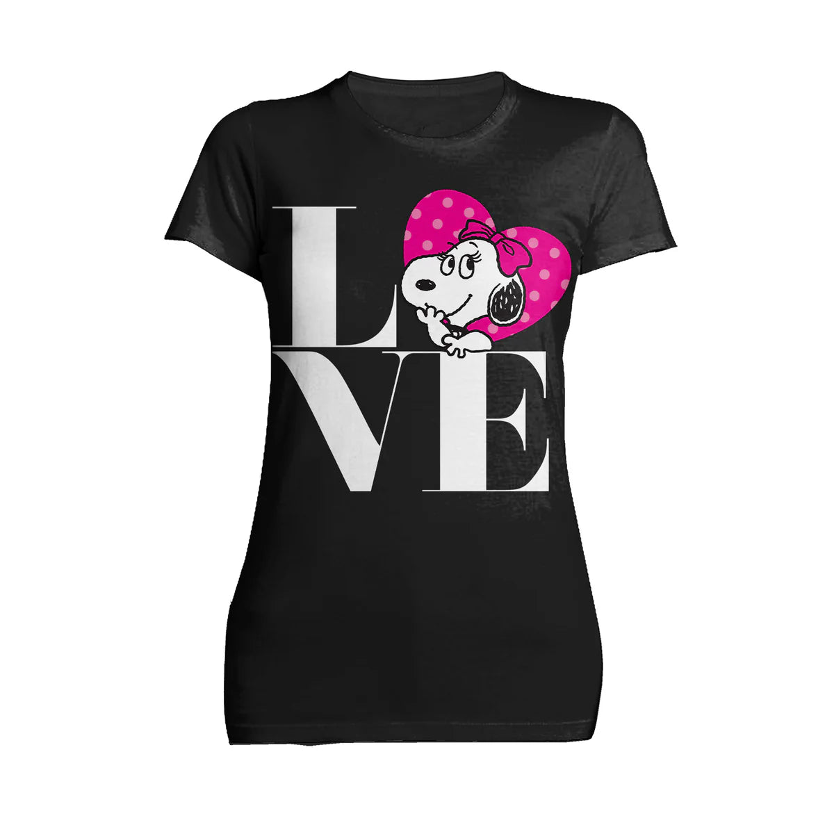 Peanuts Belle Love Official Women's T-shirt