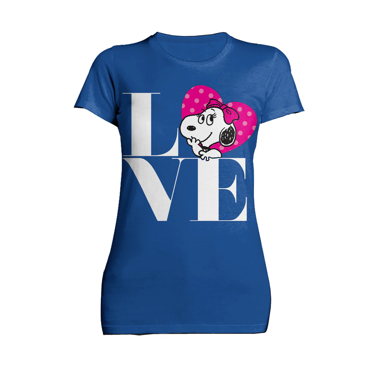Peanuts Belle Love Official Women's T-shirt