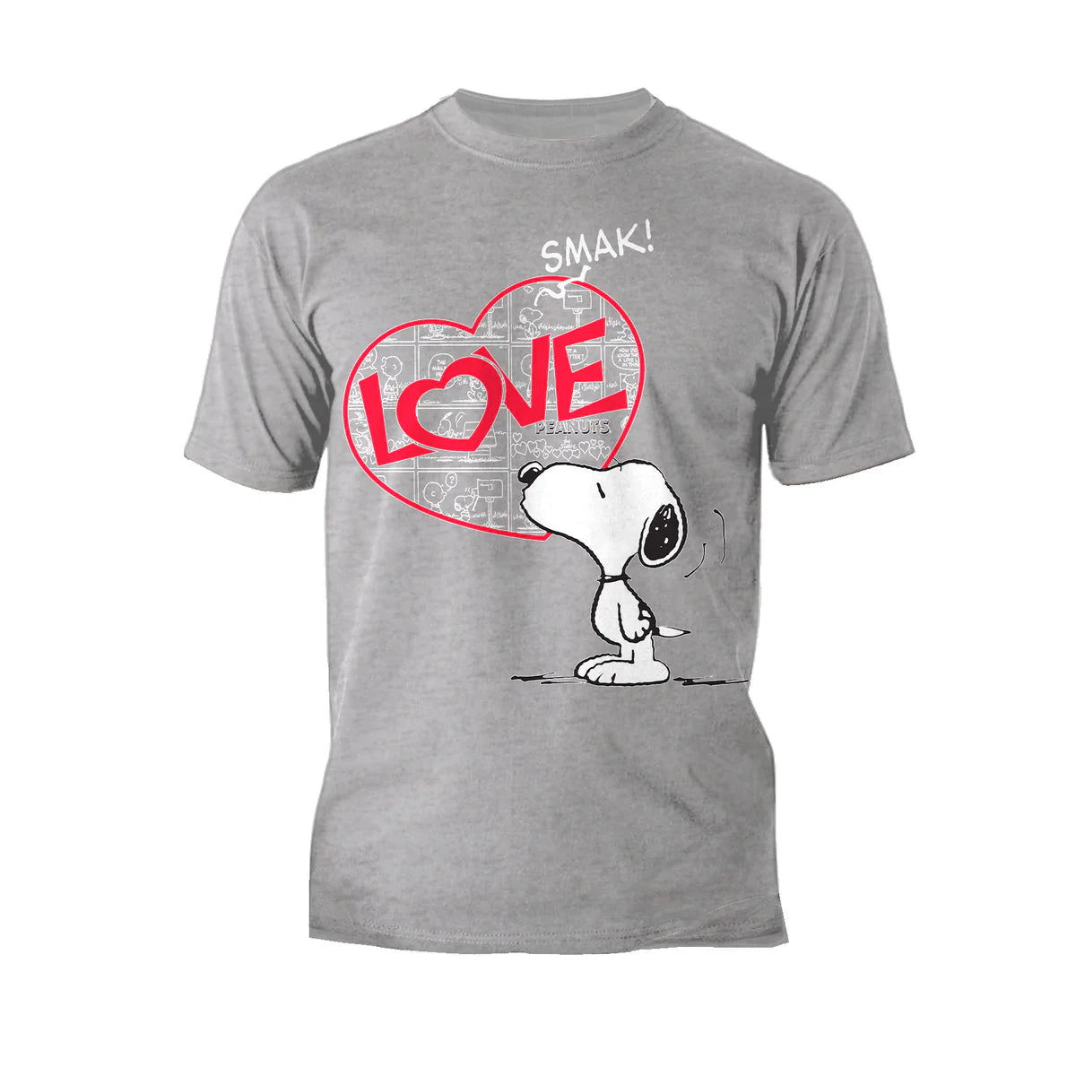 Peanuts Snoopy Comic Love Smak Official Men's T-shirt