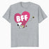 Peanuts Snoopy Woodstock BFF Pink Heart Vintage Classic Official Men's T-Shirt