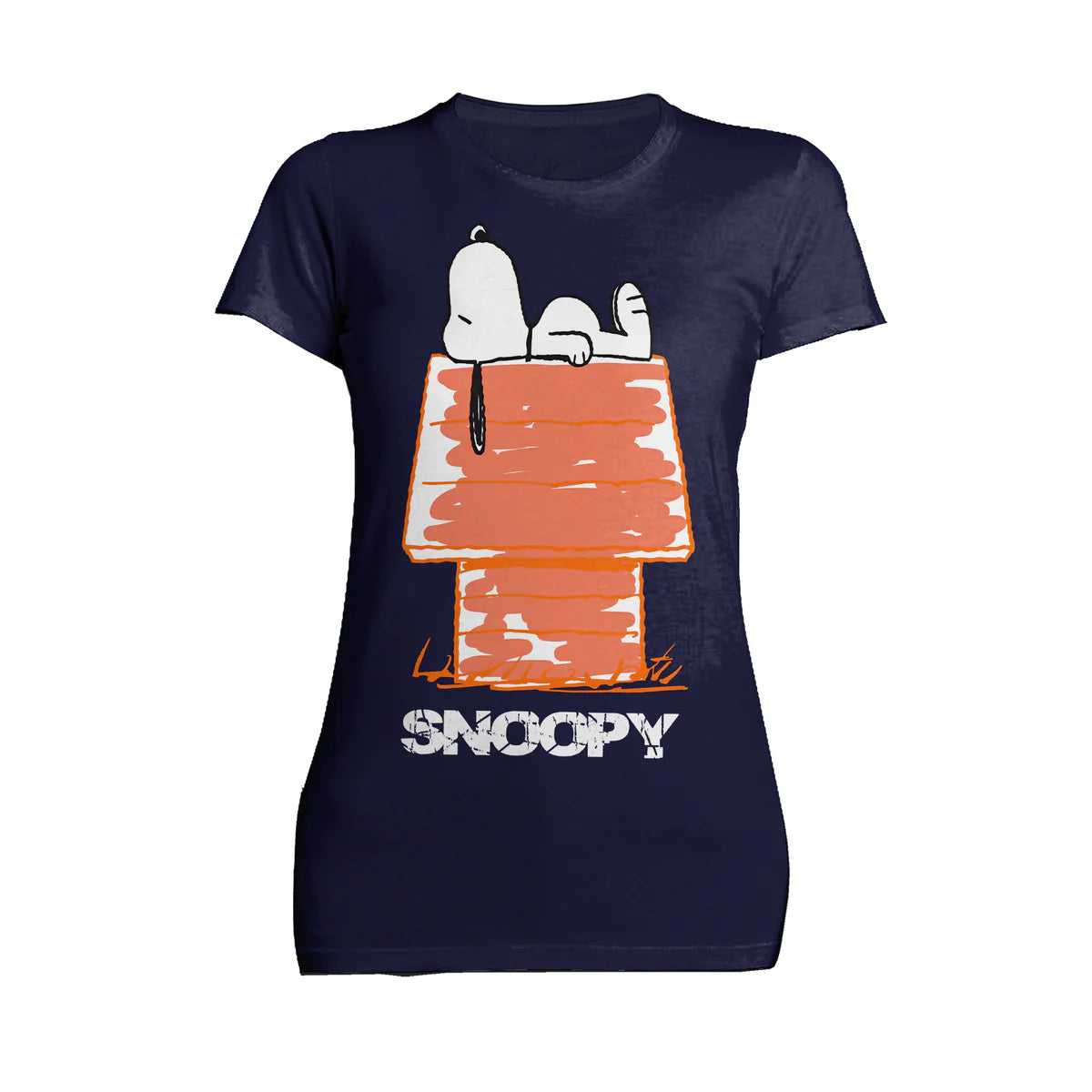 Peanuts Snoopy Logo House Official Women's T-shirt