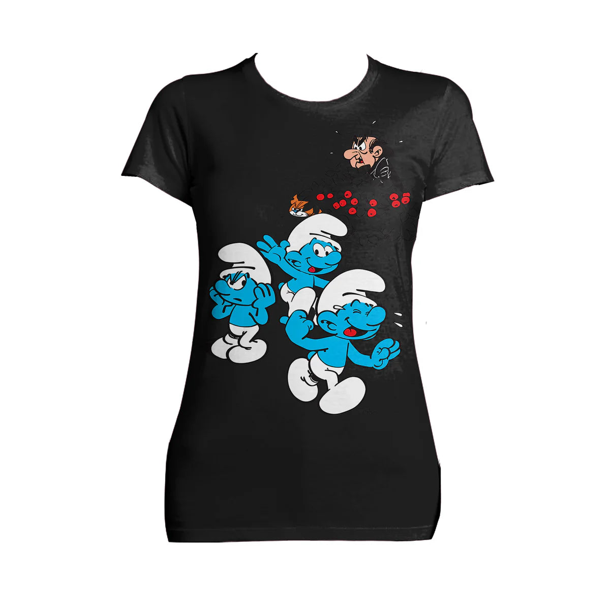 The Smurfs Group Smurfs Gargamel Official Women's T-Shirt