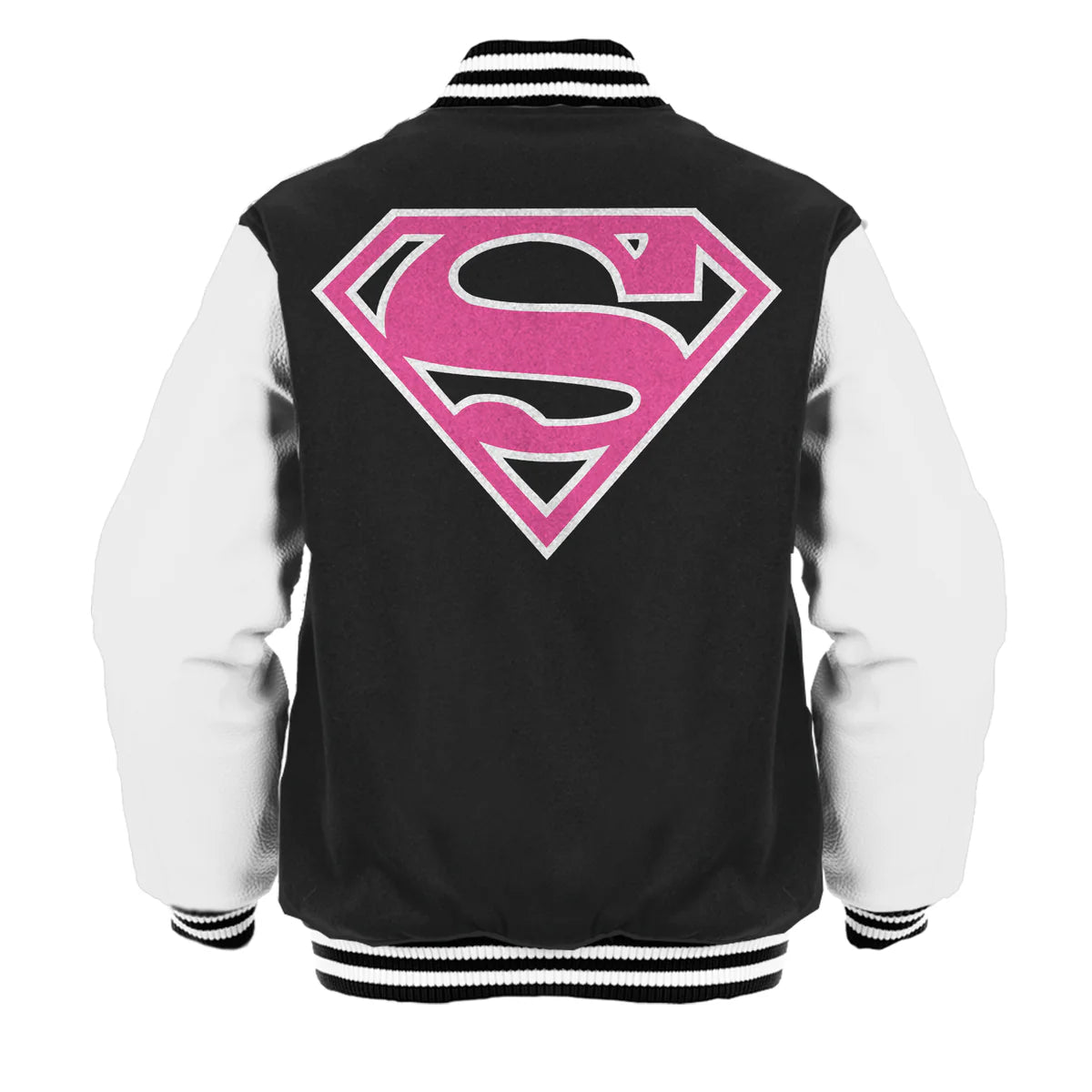 DC Comics Supergirl Logo Classic Official Varsity Jacket