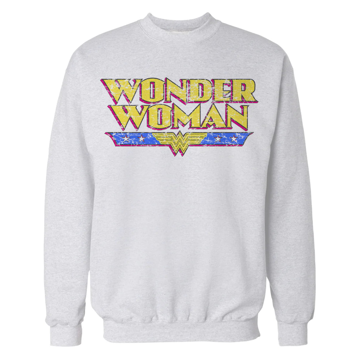 DC Comics Wonder Woman Logo Vintage Official Sweatshirt
