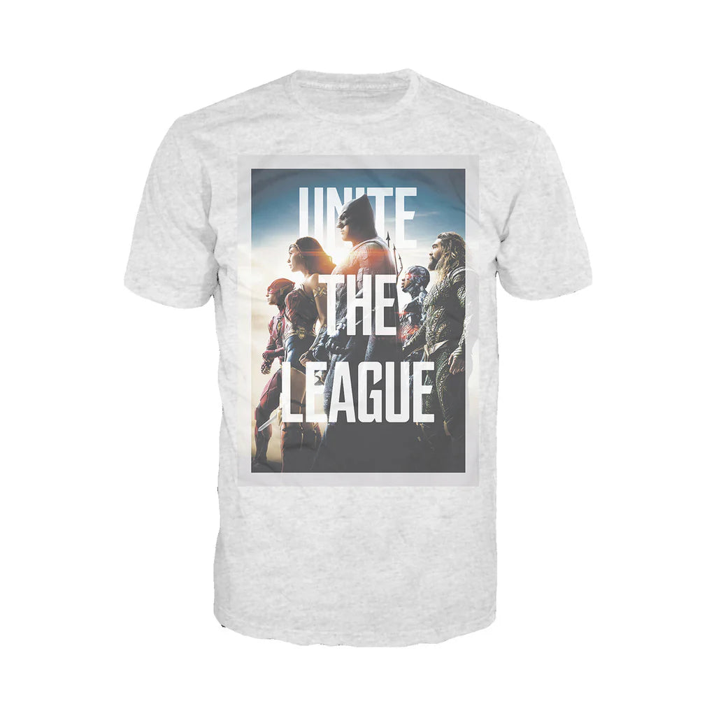 DC Justice League Splash Unite League Official Men's T-shirt