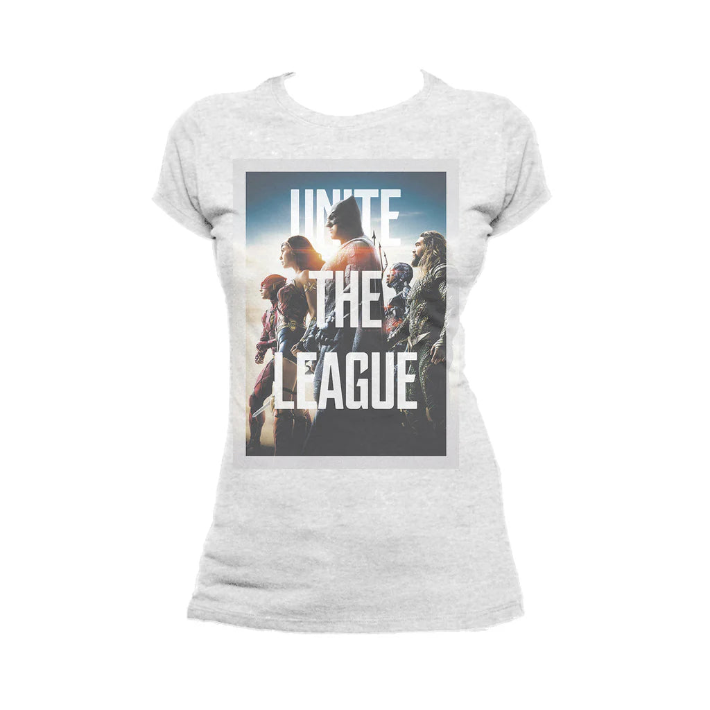 DC Justice League Splash Unite League Official Women's T-shirt