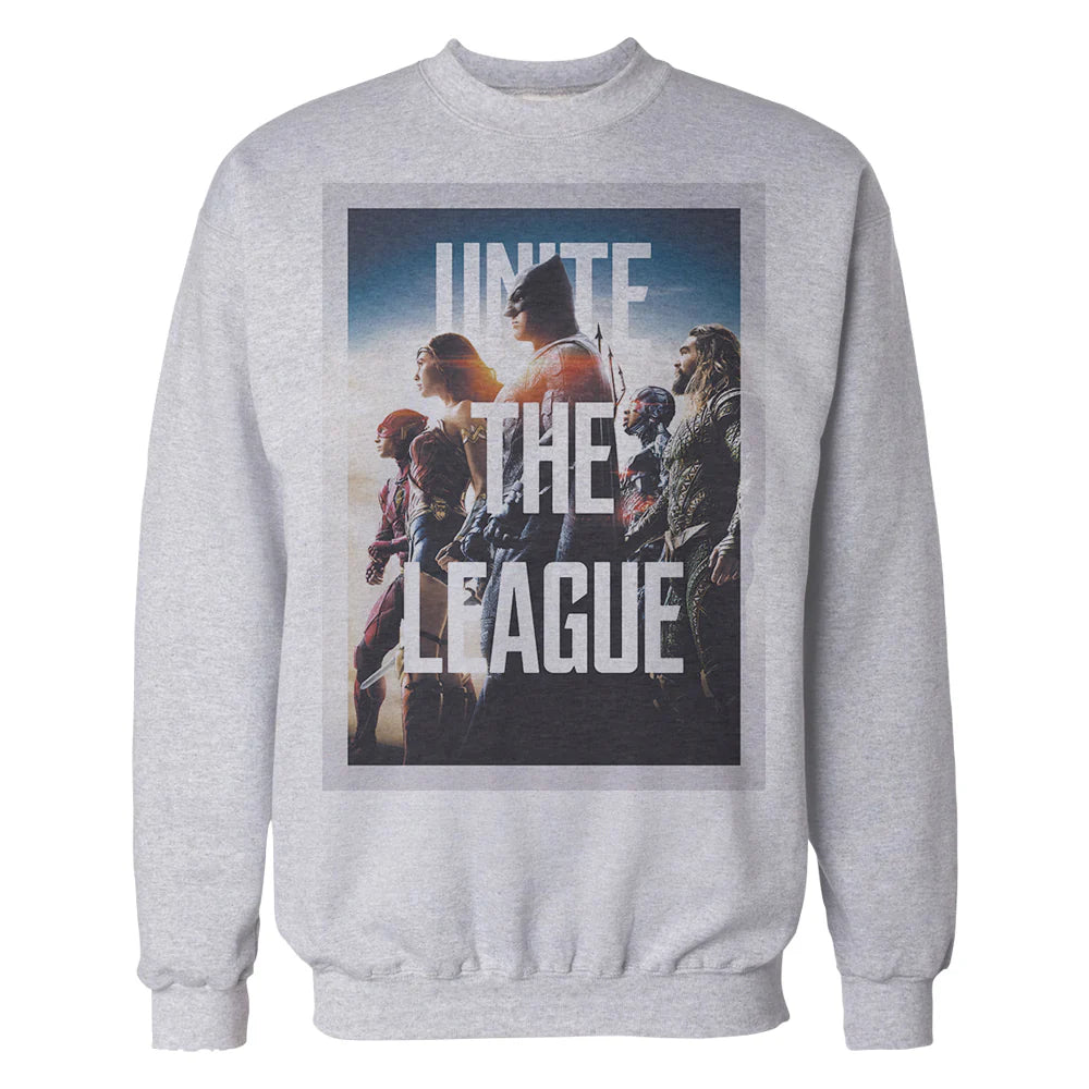 DC Justice League Logo Aquaman Trident Official Sweatshirt