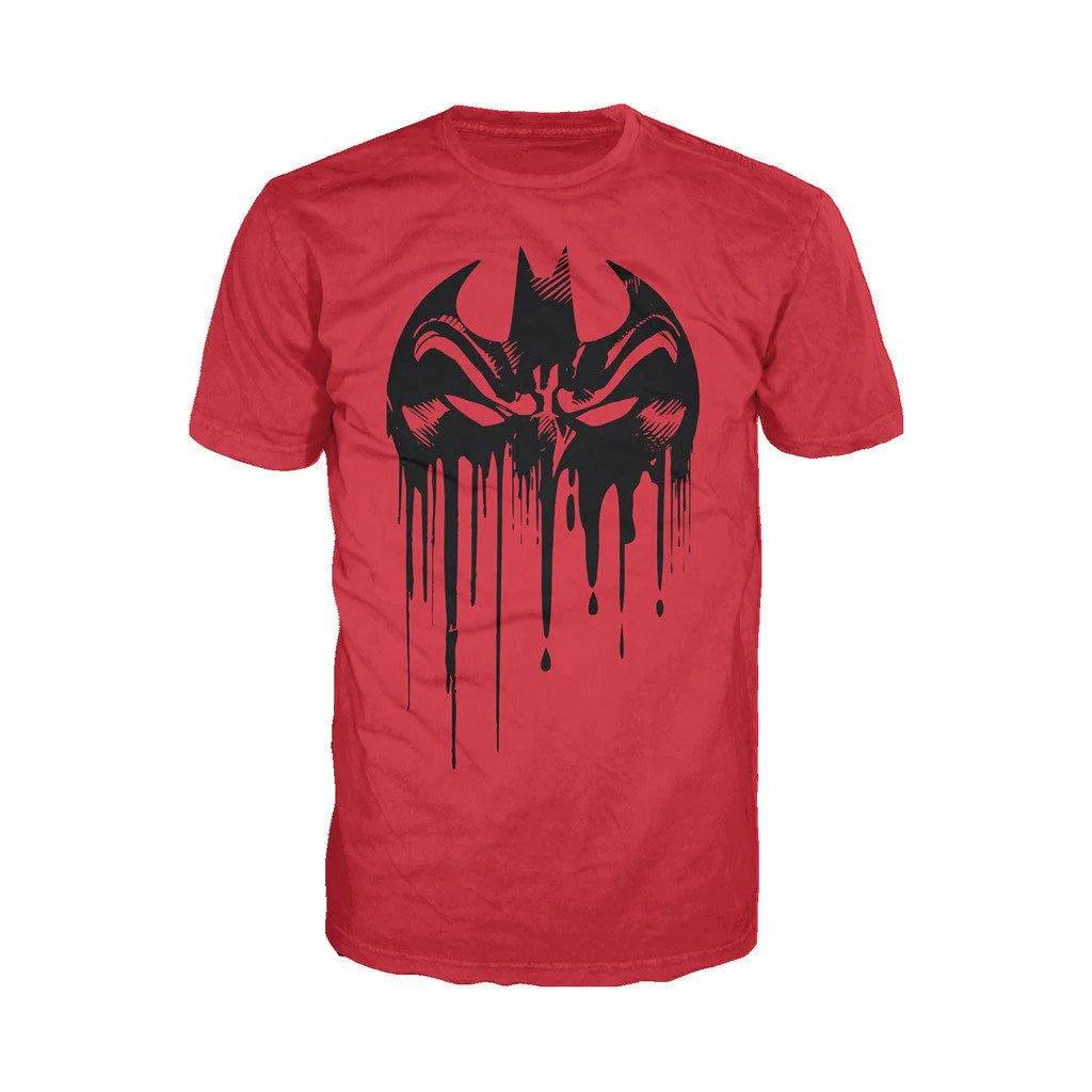 DC Comics Batman Graff Mask Official Men's T-Shirt