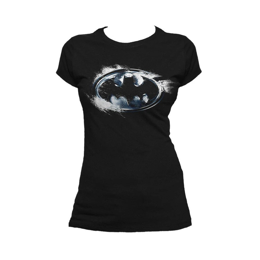 DC Comics Batman Logo Burst Official Women's T-shirt