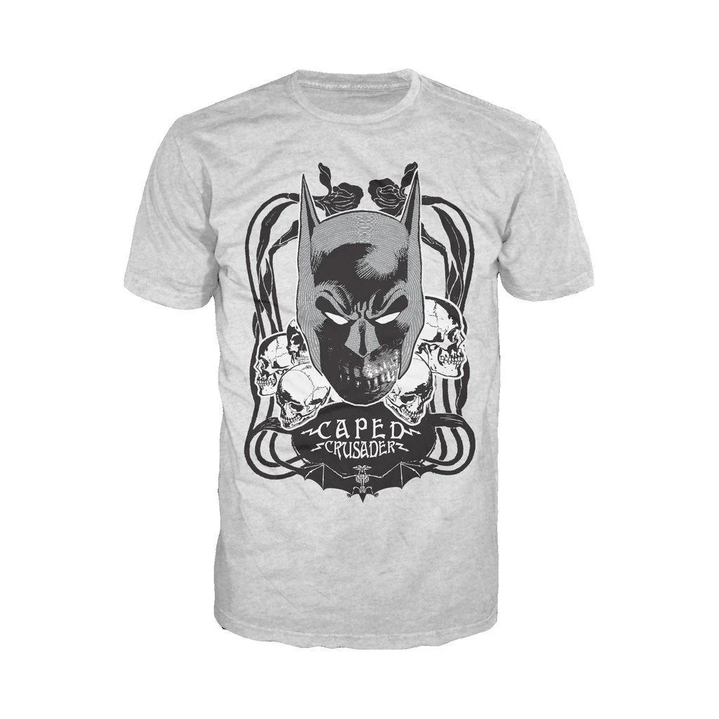 DC Comics Batman Skulls Crusader Official Men's T-shirt