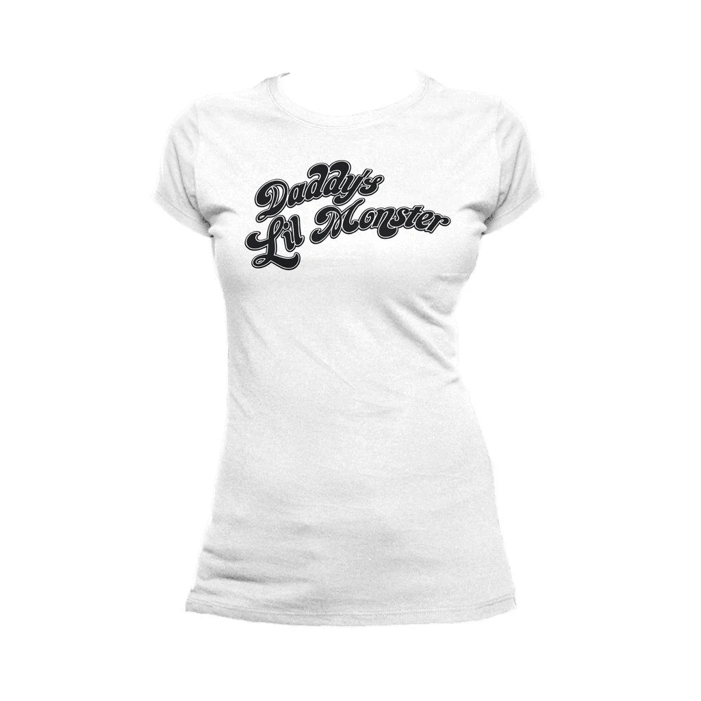DC Suicide Squad Harley Quinn Daddy's Lil Monster Official Women's T-shirt