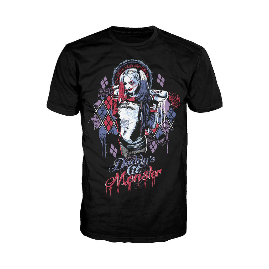 DC Suicide Squad Harley Quinn Lil Monster Official Men's T-shirt