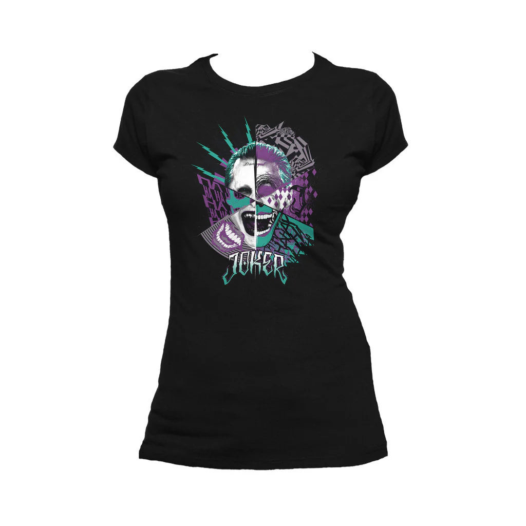 DC Suicide Squad Joker Logo Official Women's T-shirt