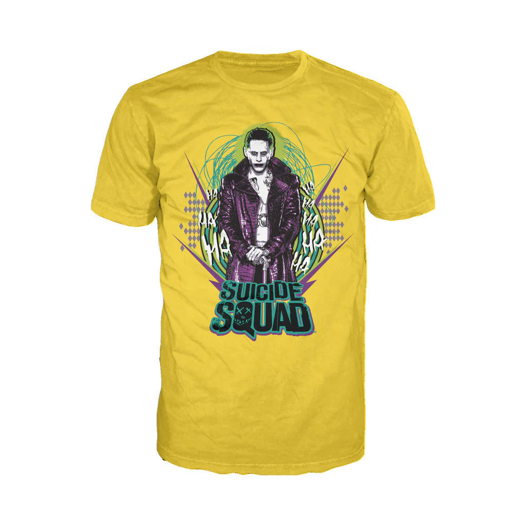 DC Suicide Squad Logo Joker Official Men's T-shirt