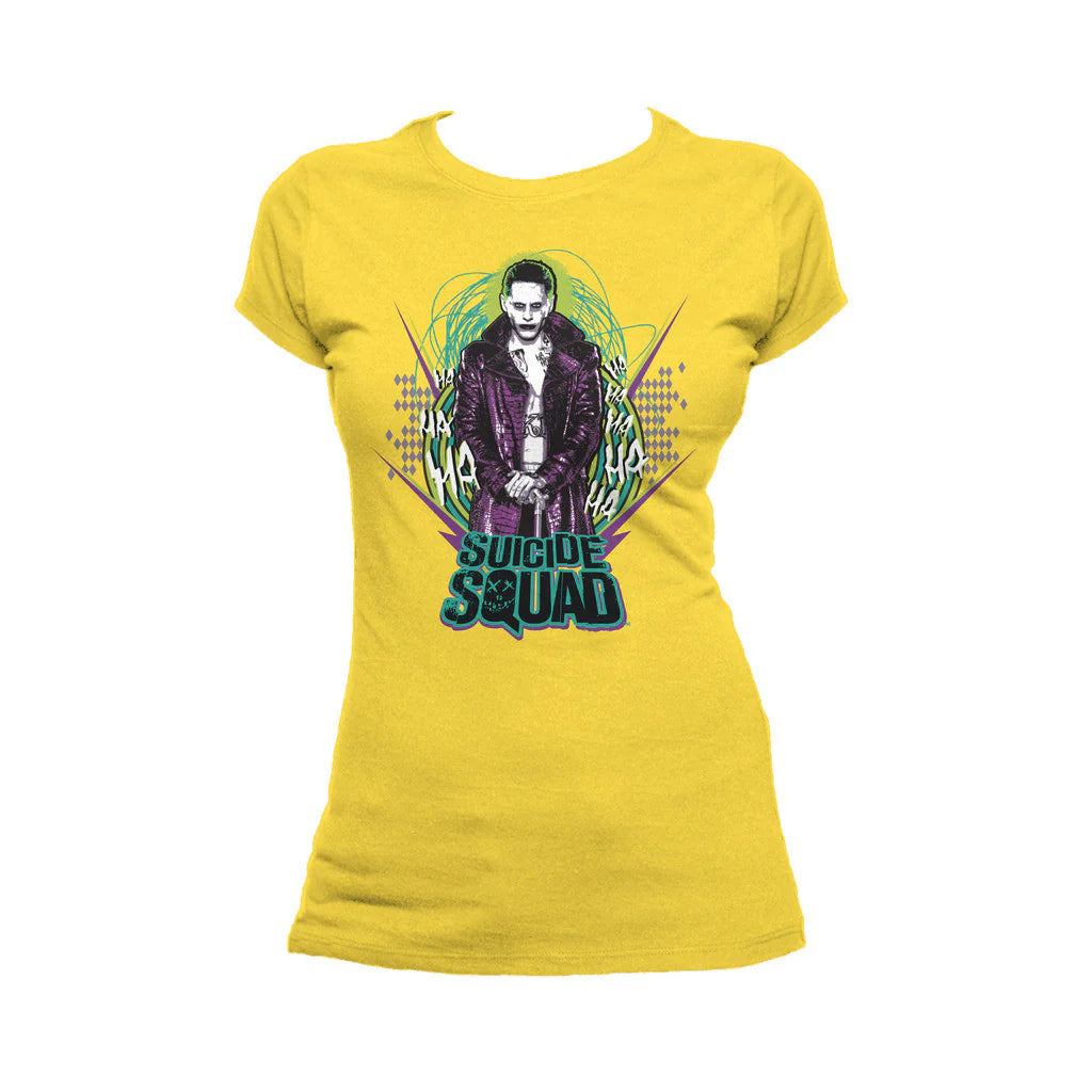 DC Suicide Squad Logo Joker Official Women's T-shirt