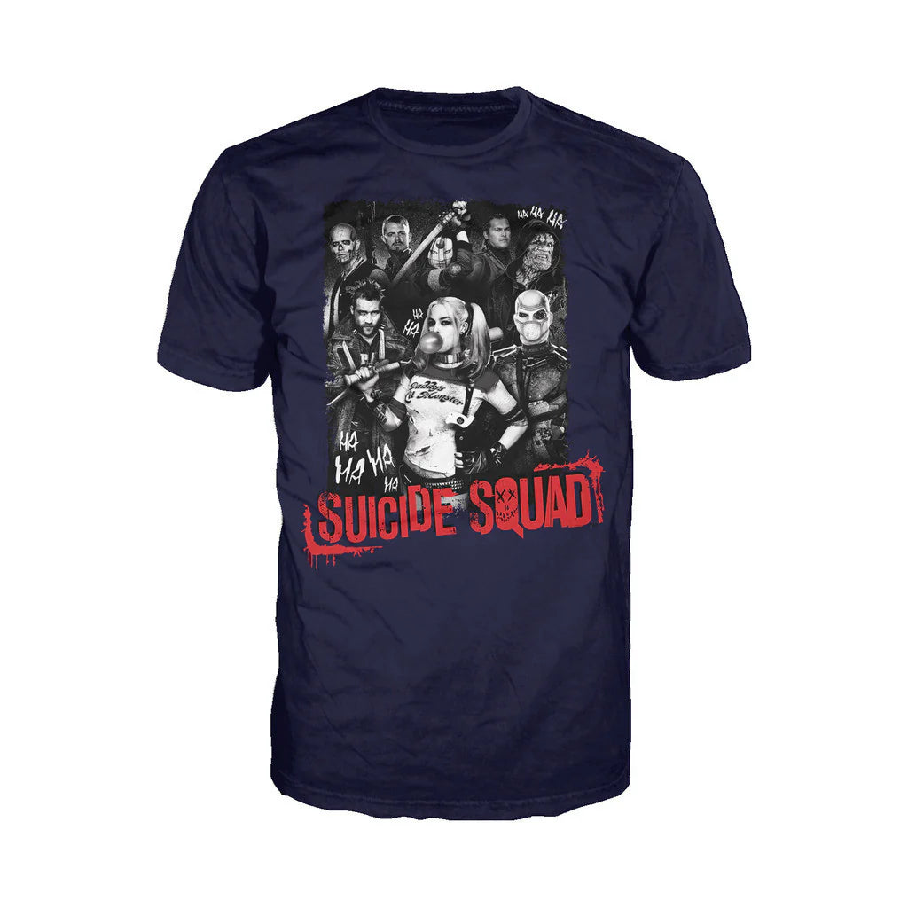 DC Suicide Squad Group Shot Official Men's T-shirt