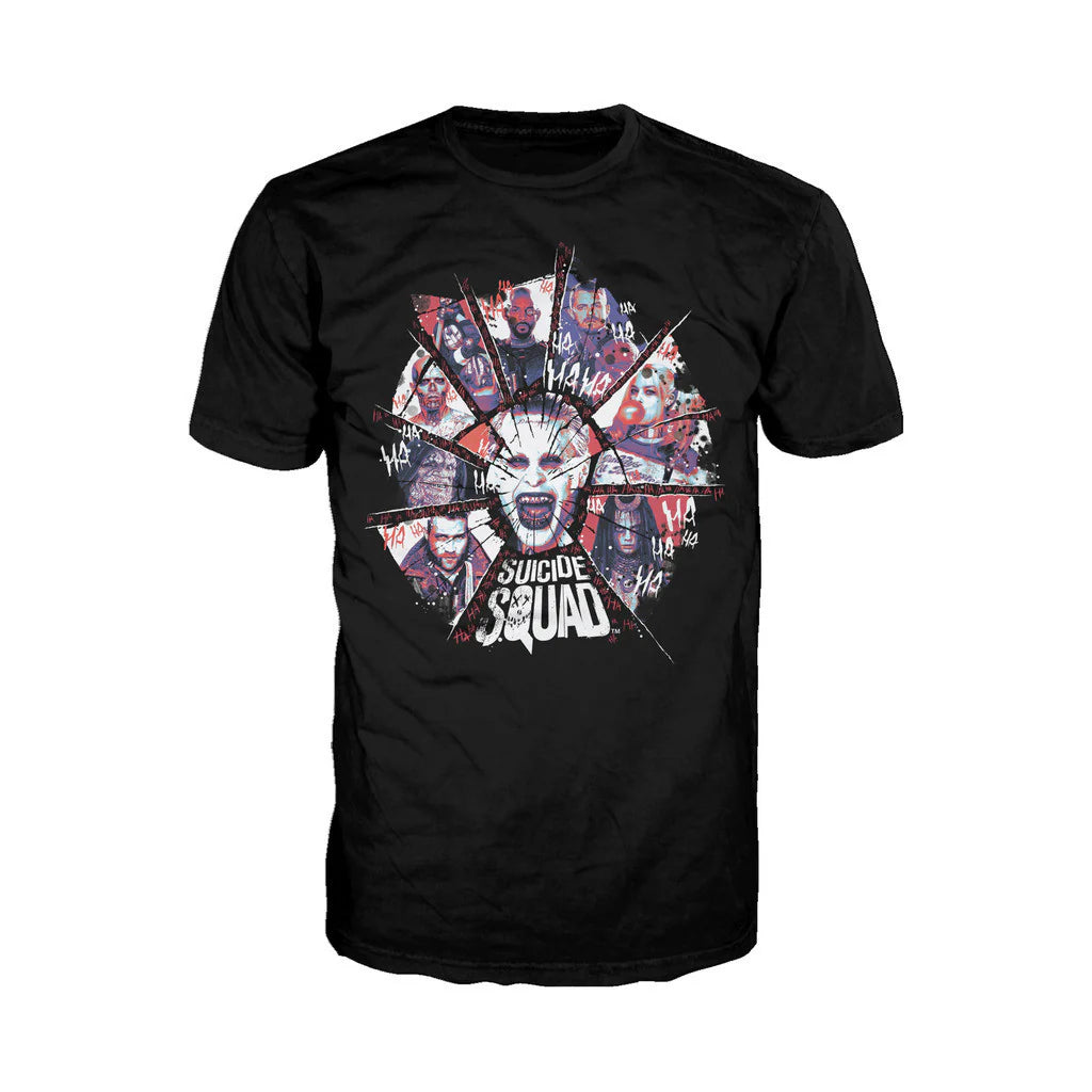 DC Suicide Squad Shattered Official Men's T-shirt