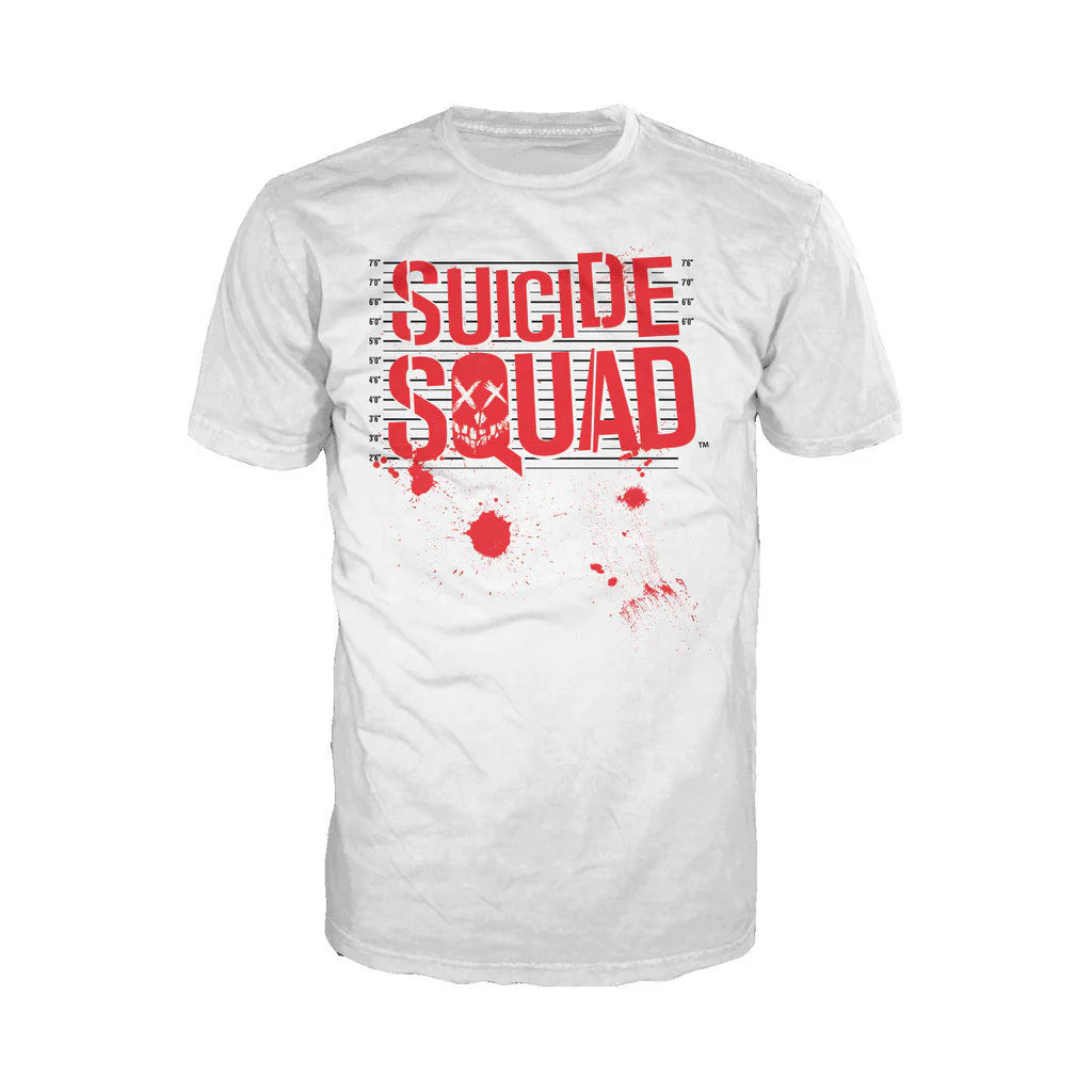 DC Suicide Squad Logo Splat Official Men's T-shirt