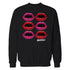 DC Comics Batman Logo Lips Official Sweatshirt