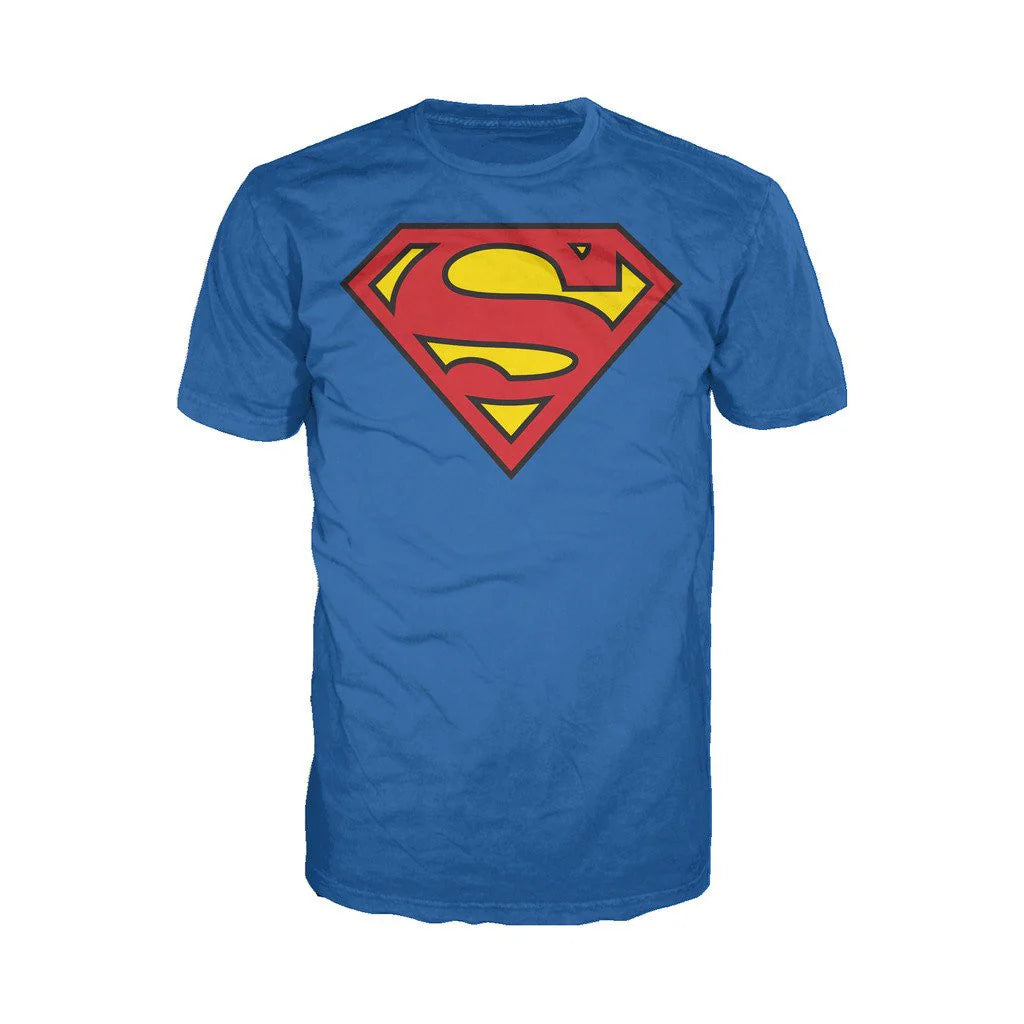 DC Comics Superman Logo Classic Official Men's T-shirt