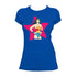 DC Comics Wonder Woman Character Spray Star Official Women's T-shirt