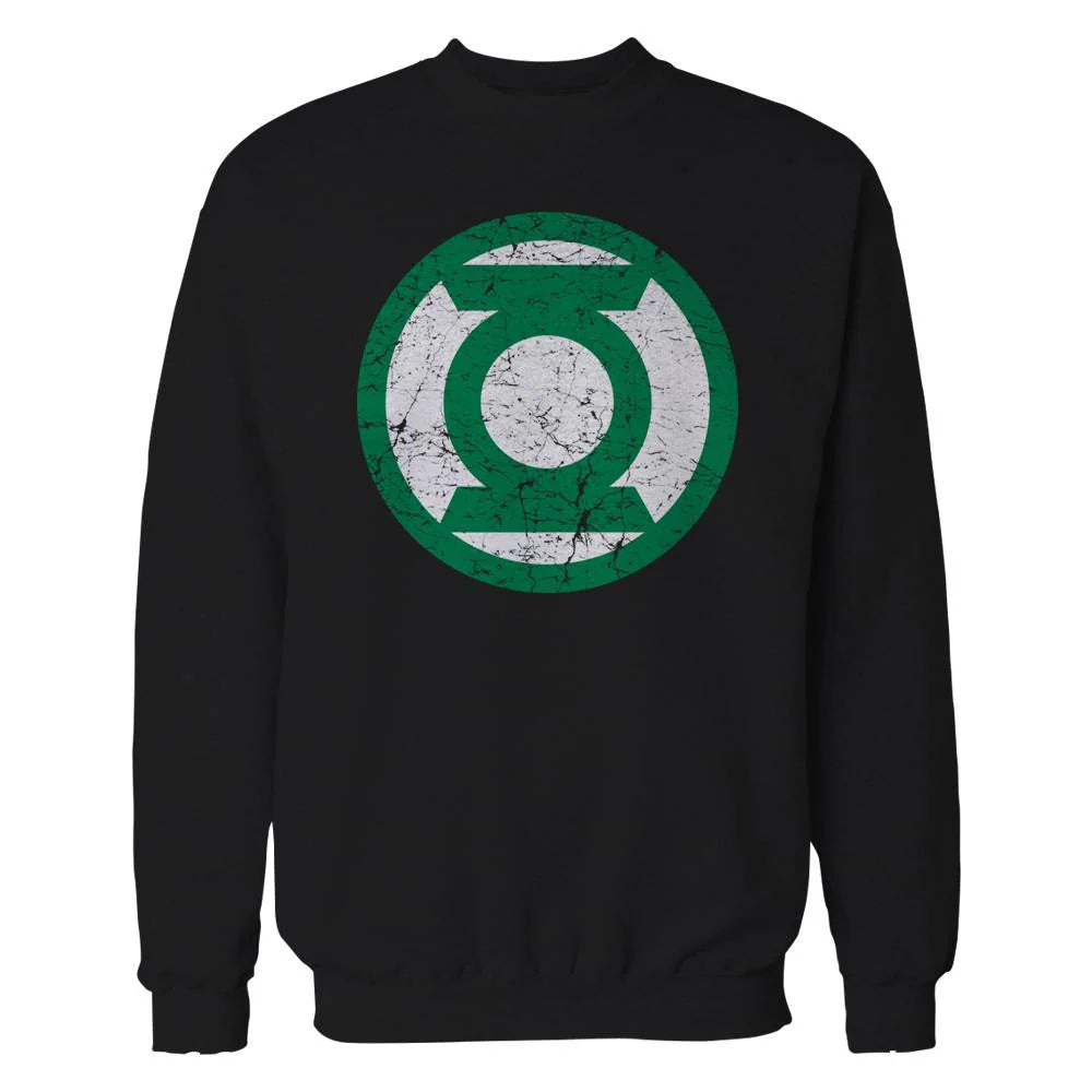 DC Comics Green Lantern Distressed Logo Official Sweatshirt