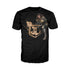 DC Justice League Logo Aquaman Official Men's T-shirt