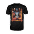 DC Justice League Poster Save The World Official Men's T-shirt