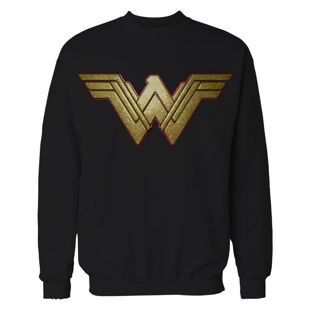 DC Wonder Woman Logo 3D Paisley Official Sweatshirt
