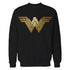 DC Wonder Woman Logo 3D Paisley Official Sweatshirt
