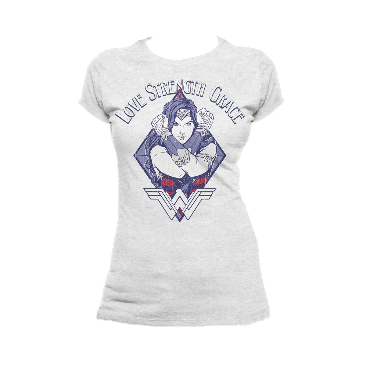 DC Wonder Woman Diamond Grace Official Women's T-shirt