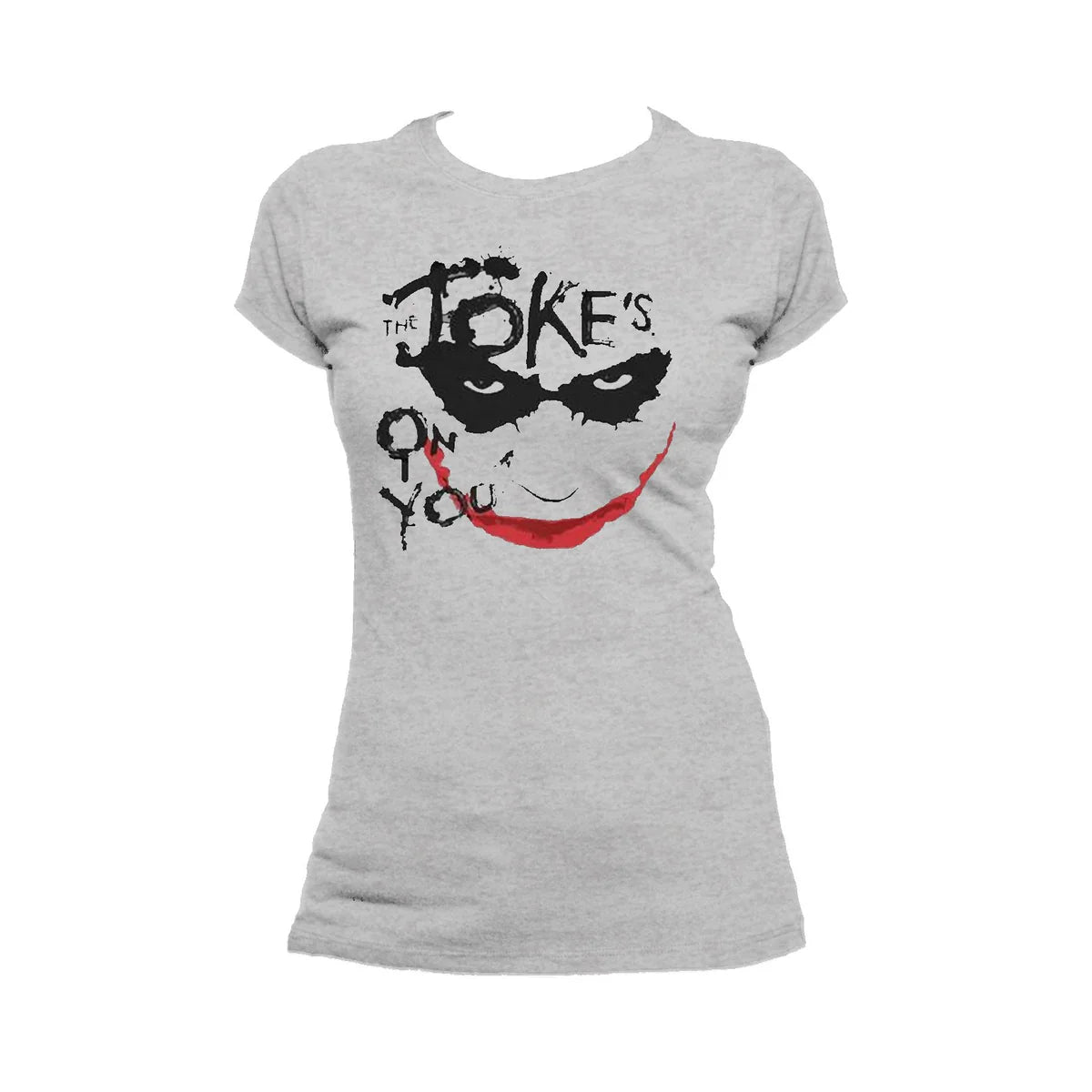 DC Batman Dark Knight Joker Stencil Official Women's T-shirt