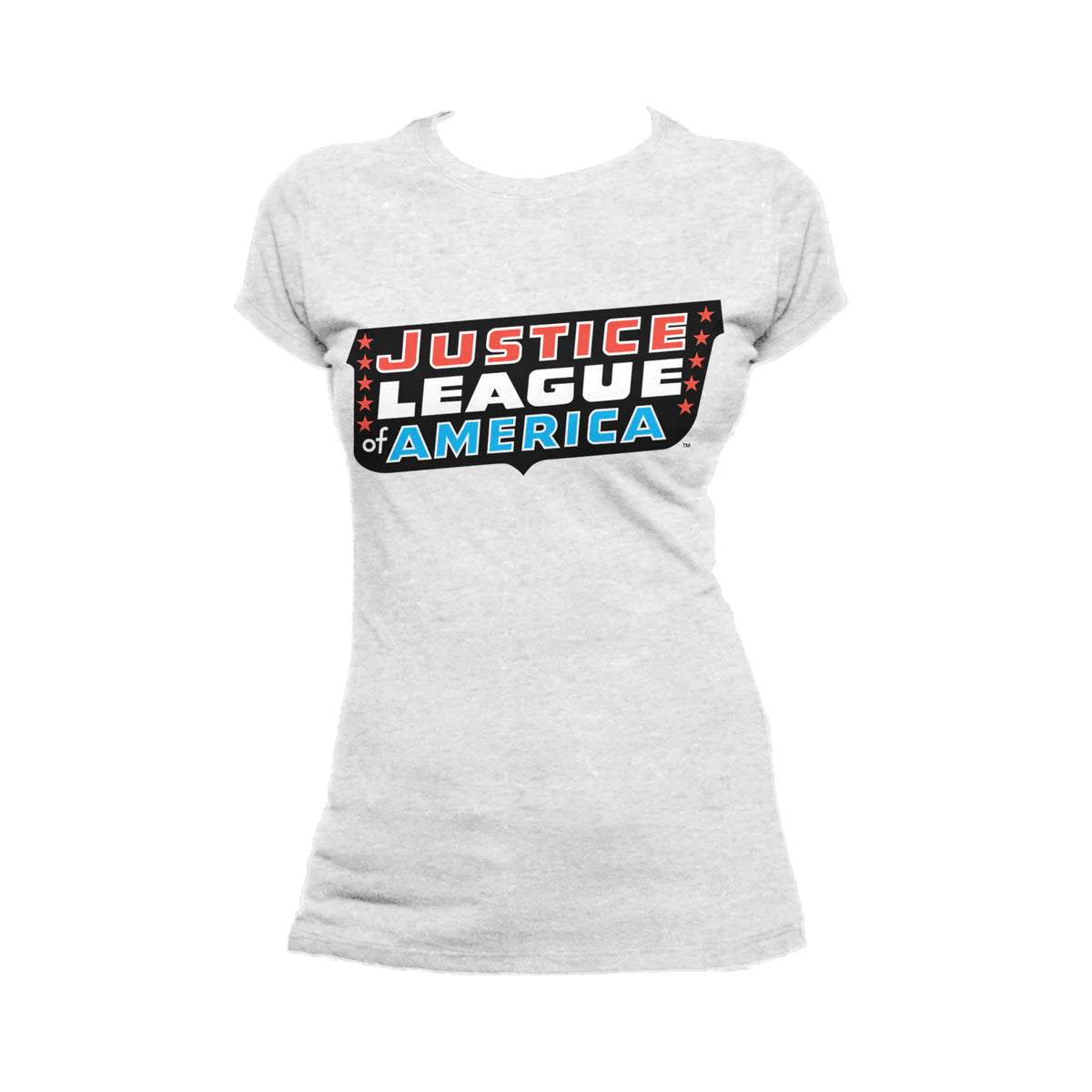 DC Comics Justice League JLA Classic Logo Official Women's T-shirt