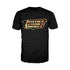 DC Comics Justice League JLA Classic Metallic Logo Official Men's T-shirt