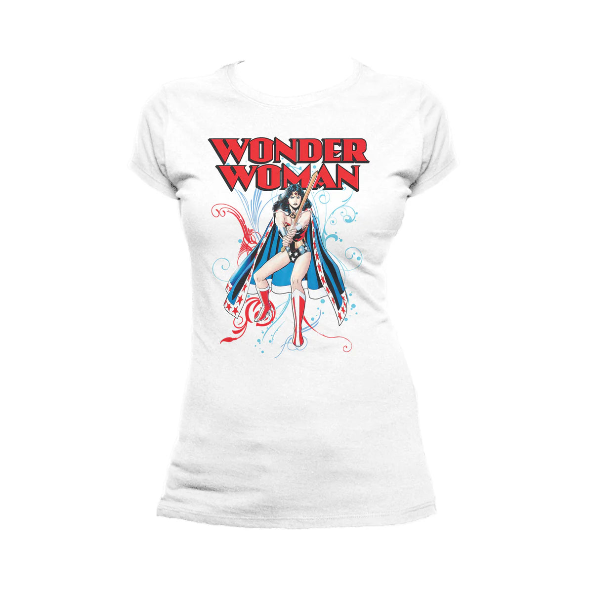 DC Comics Wonder Woman Splash Official Women's T-shirt