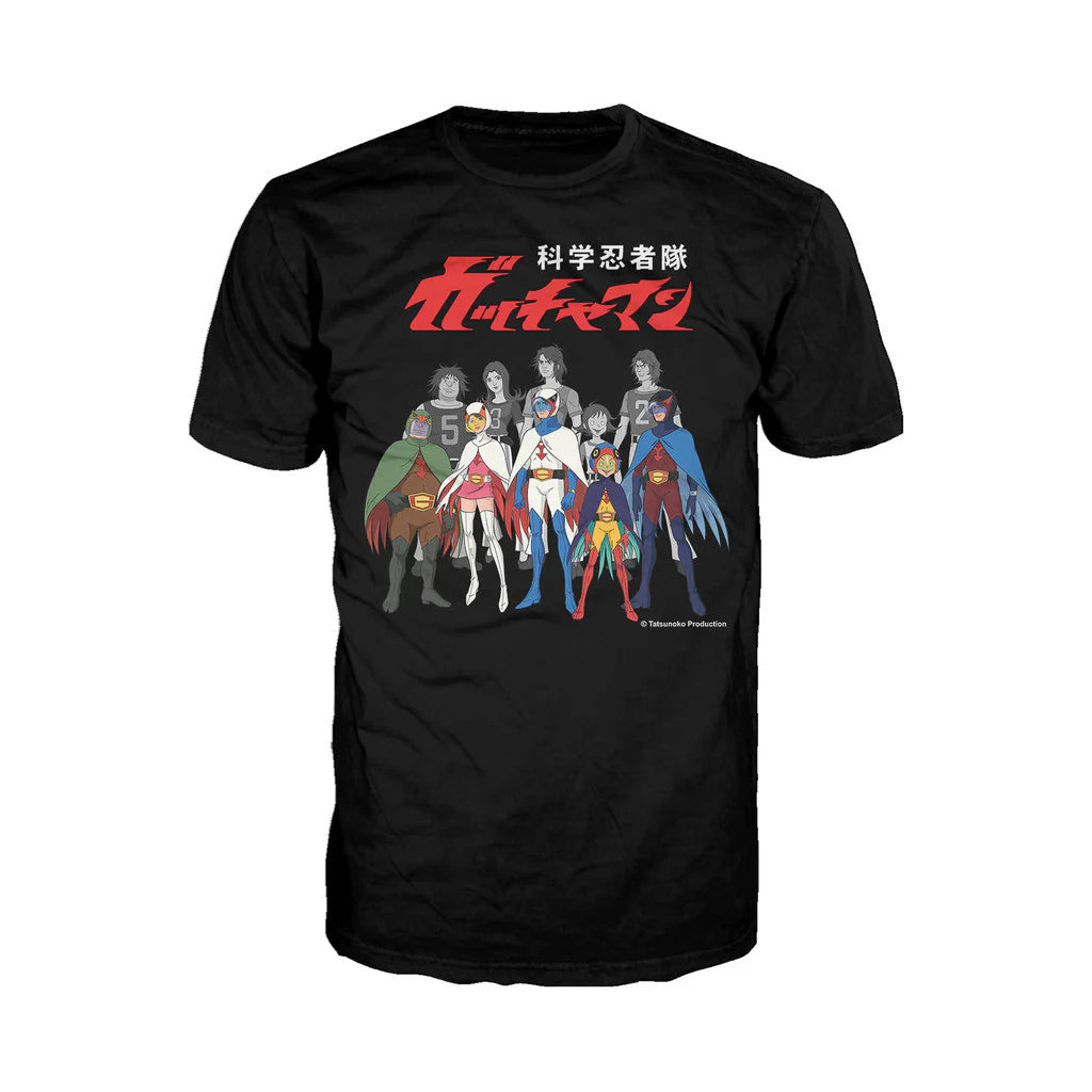 Gatchaman Alter Ego Line-Up Official Men's T-shirt