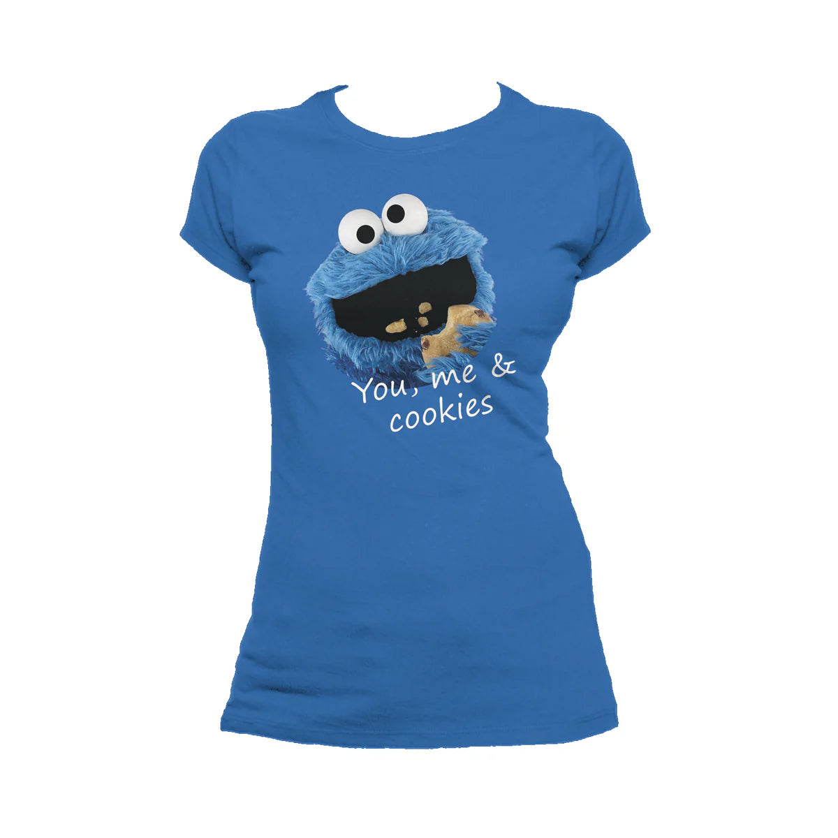 Sesame Street Cookie Monster You & Me Official Women's T-Shirt