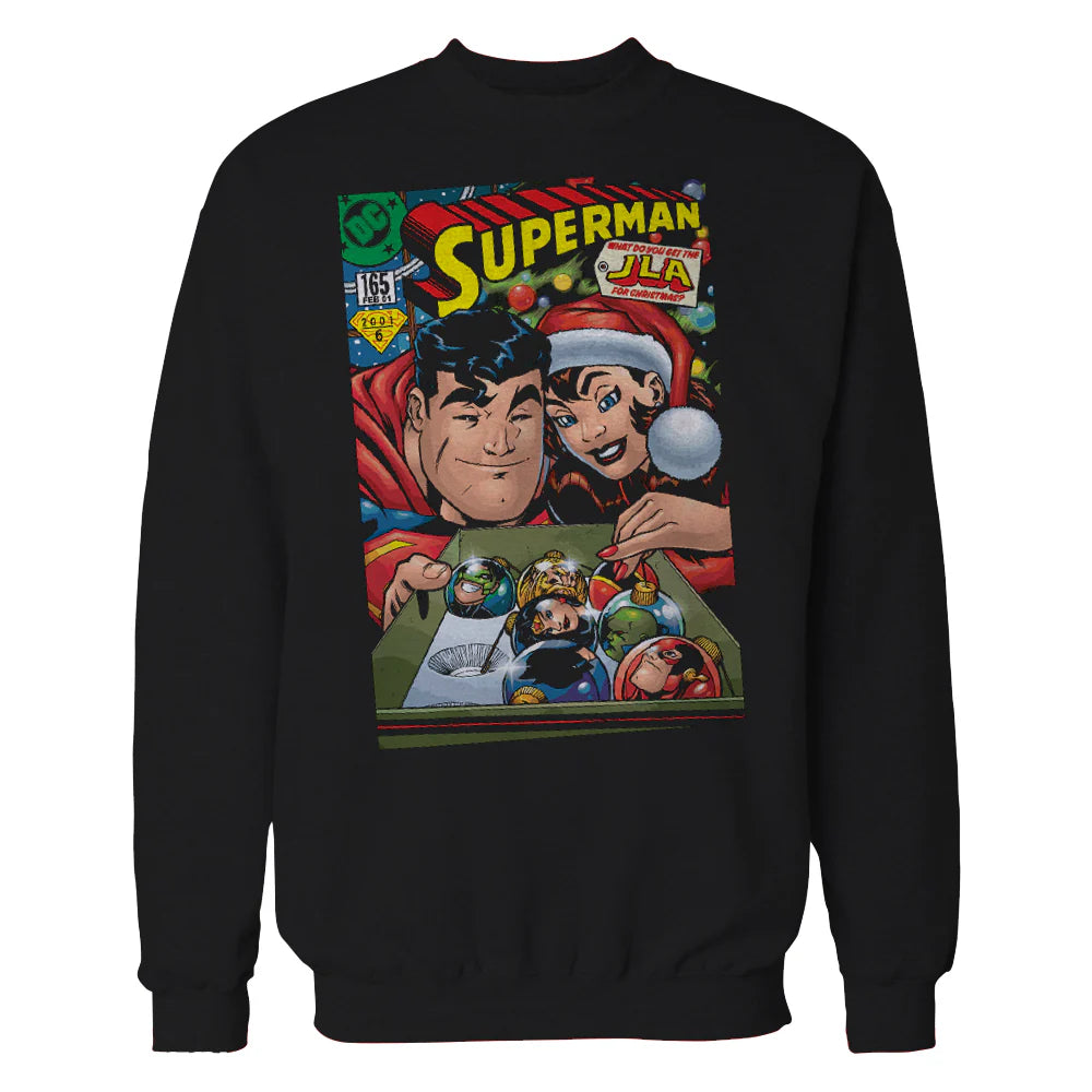 DC Comics Superman Cover 165 Xmas Official Sweatshirt