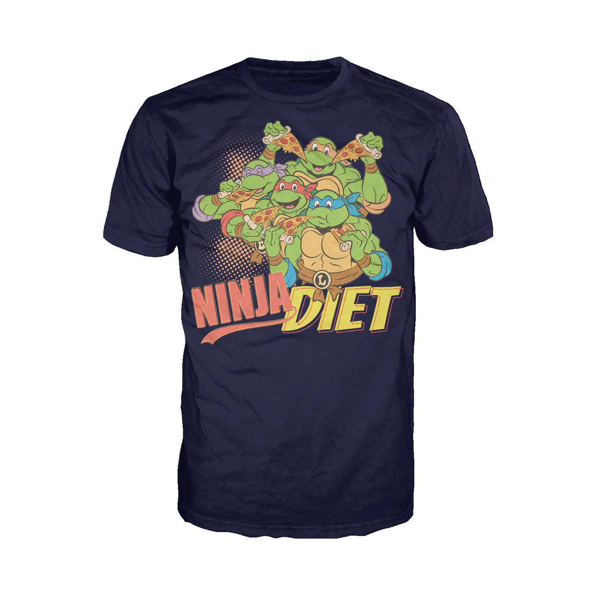 TMNT Group Ninja Diet Men's Official T-Shirt
