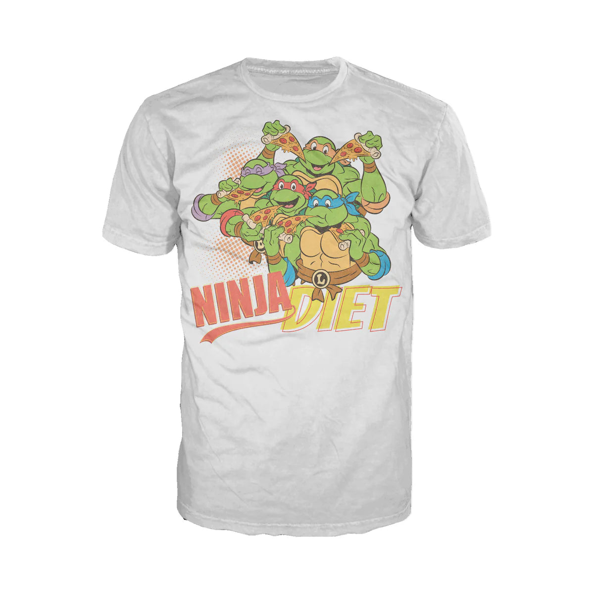 TMNT Group Ninja Diet Official Men's T-shirt