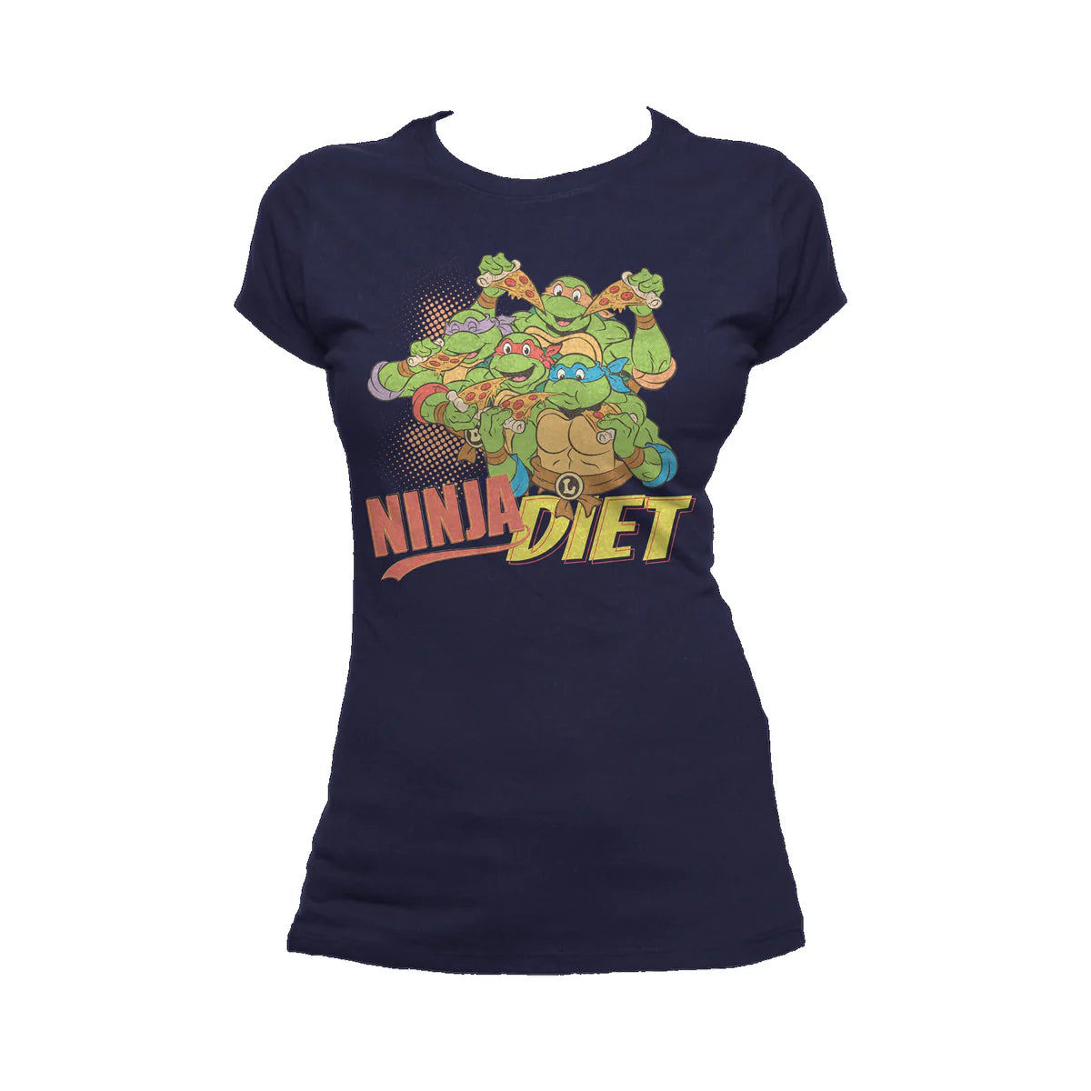 TMNT Group Ninja Diet Official Women's T-shirt