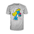 The Smurfs Smurfette Character Flowers Official Men's T-shirt