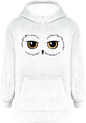 Harry Potter Hedwig Eyes Plaid Sweatshirt