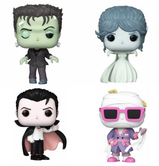 Pop! Set 4 Universal Monsters Animation