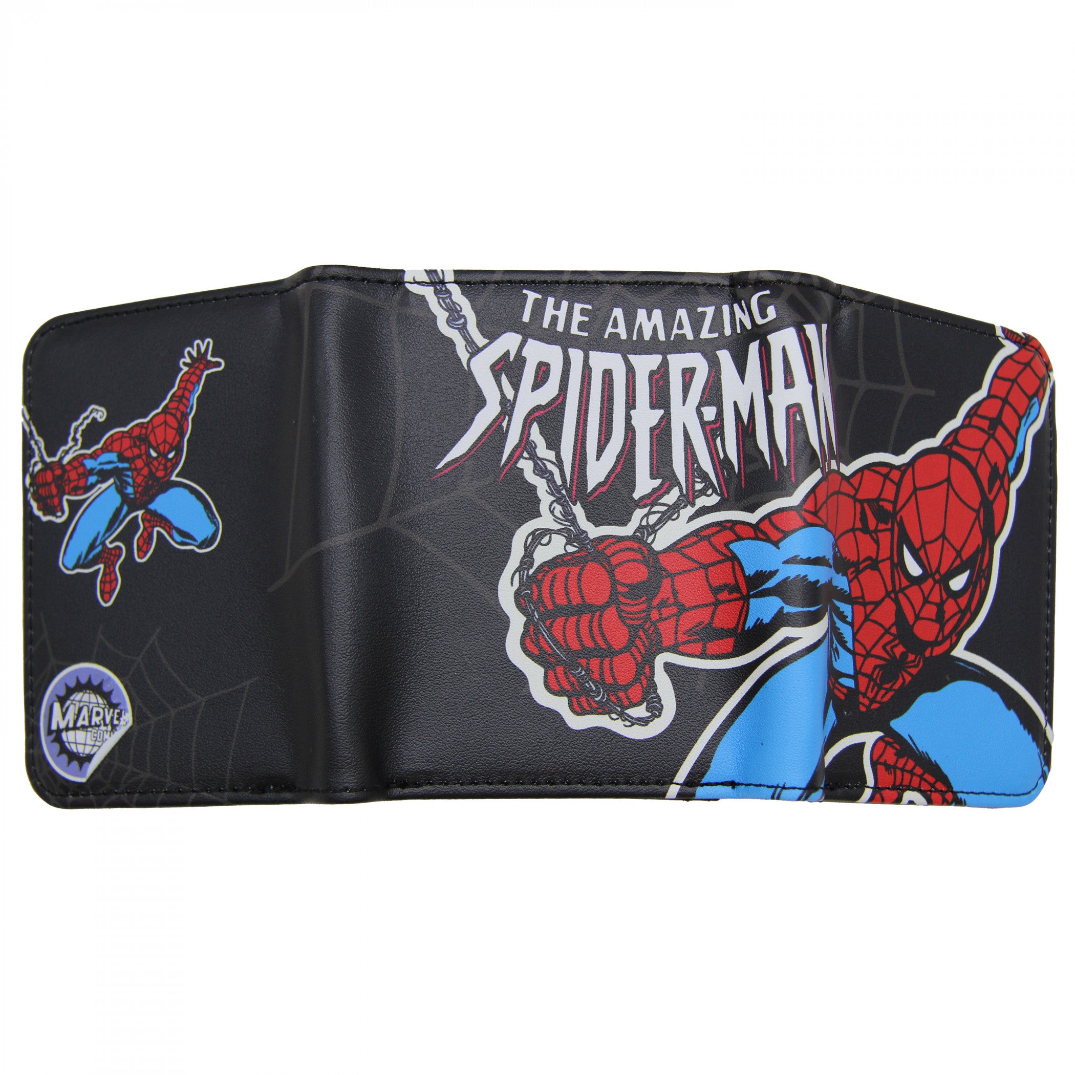 Spider-Man Contrast Trifold Wallet in Collectors Tin