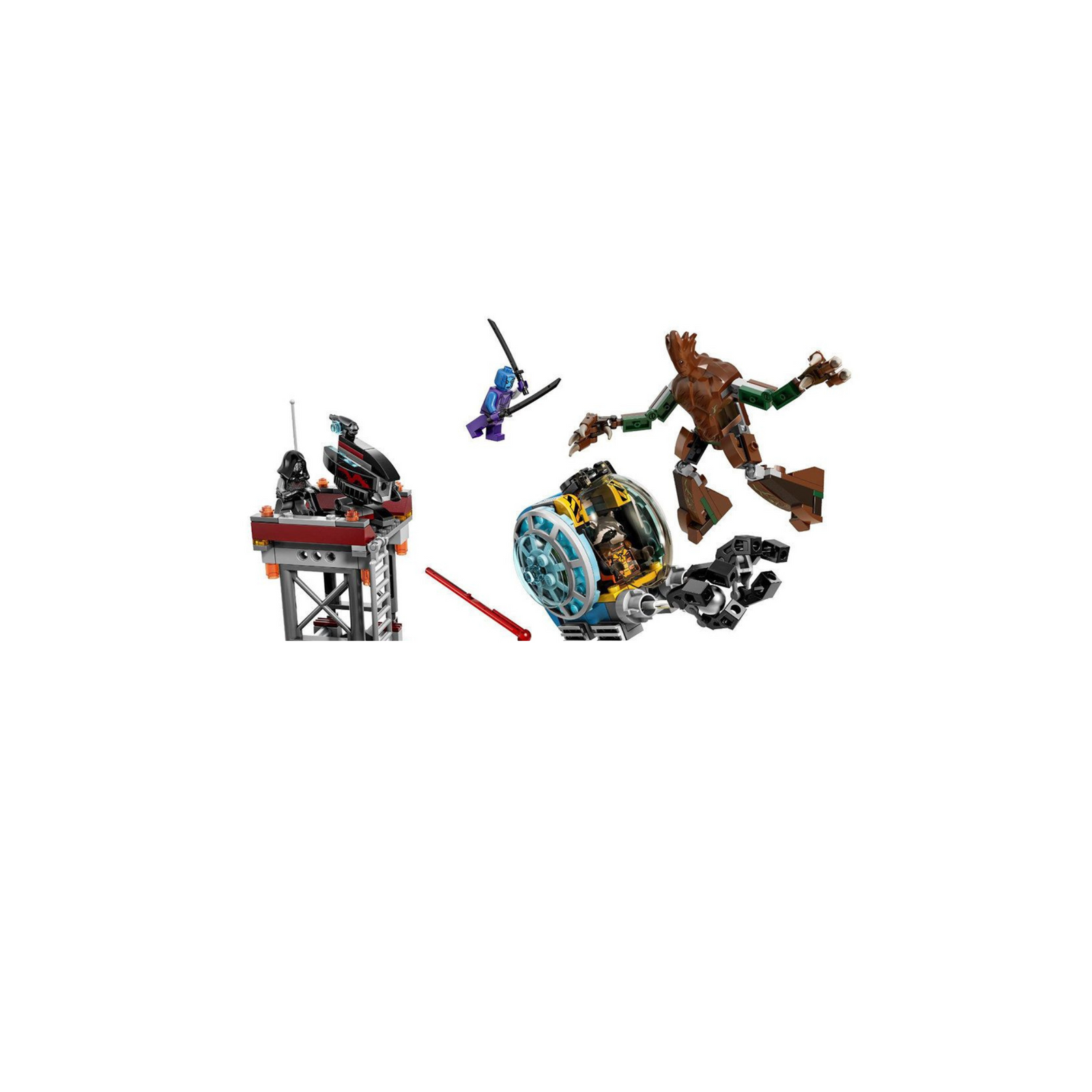 LEGO Marvel Superheroes Knowhere Escape Mission Guardians of the Galaxy