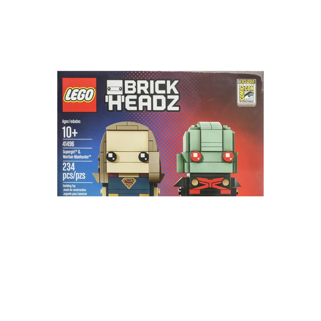 Lego Brickheadz DC Comics Super Heroes Supergirl & Martian Manhunte San Diego Comic-Con 2017 Exclusive